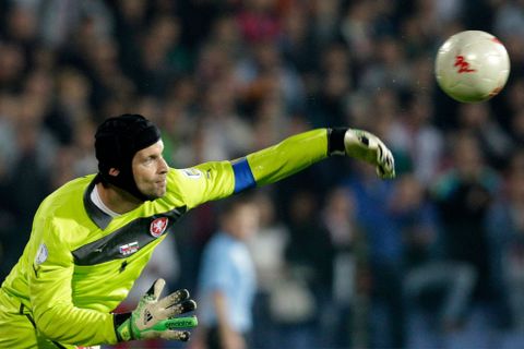Fotbal: Bulharsko - Česko: Petr Čech