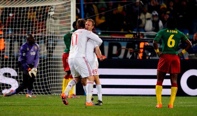 MS 2010: Kamerun - Dánsko (Rommedahlův gól)