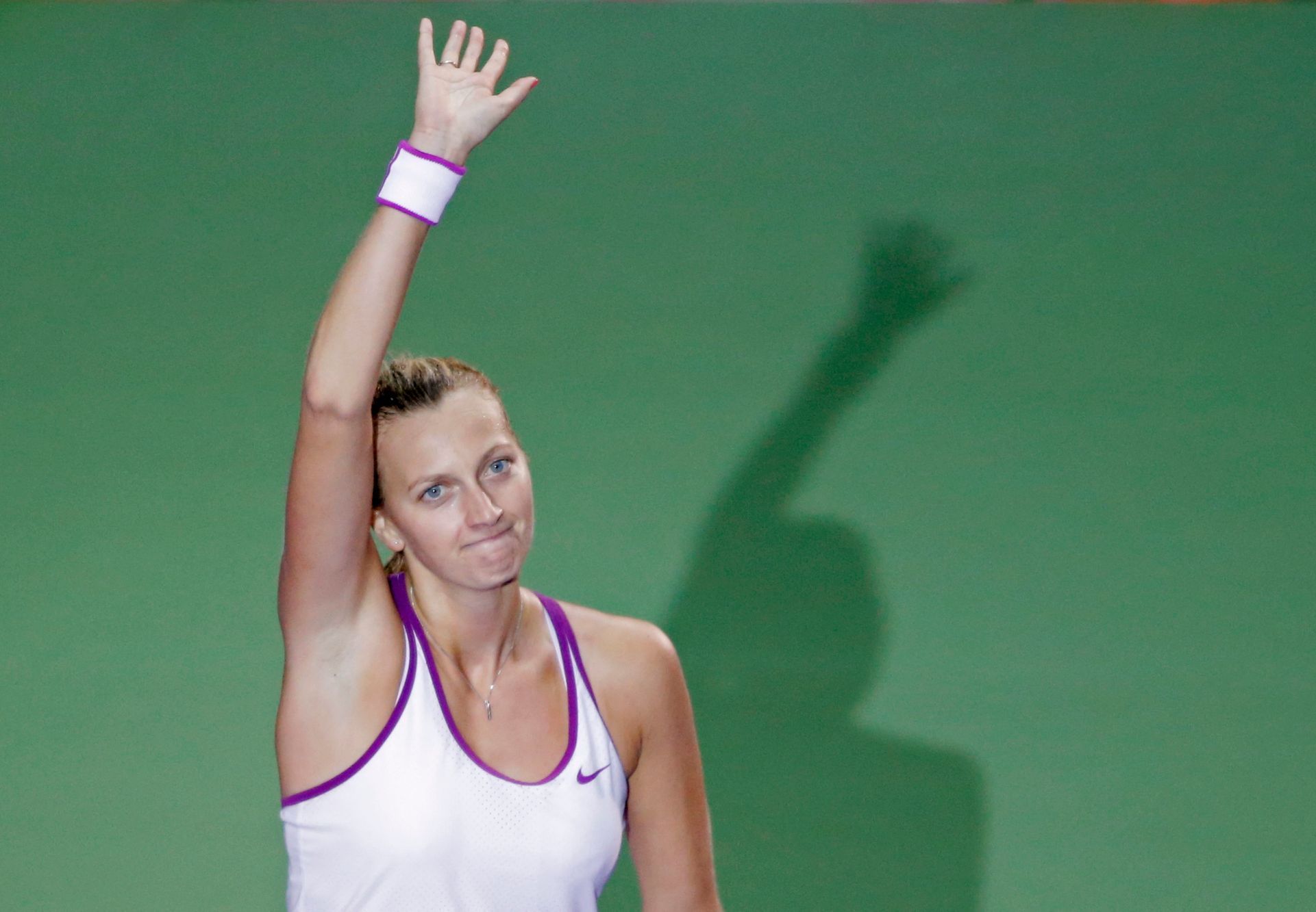 Petra Kvitová v semifinále Turnaje mistryň 2015