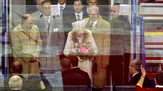 Queen of Ice: Her Majesty Elizabeth II visiting Slovakia