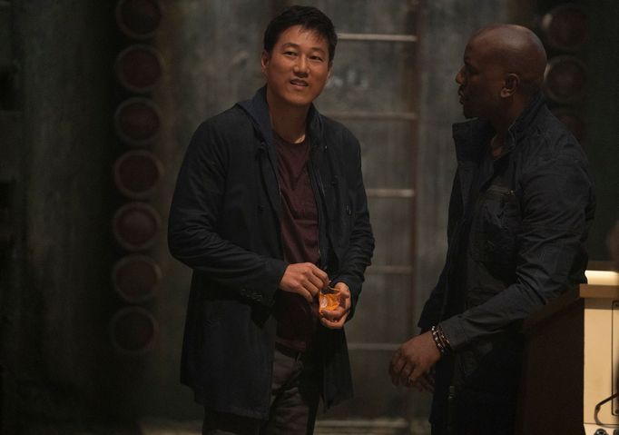 Sung Kang v roli Hana a Tyrese Gibson jako Roman.