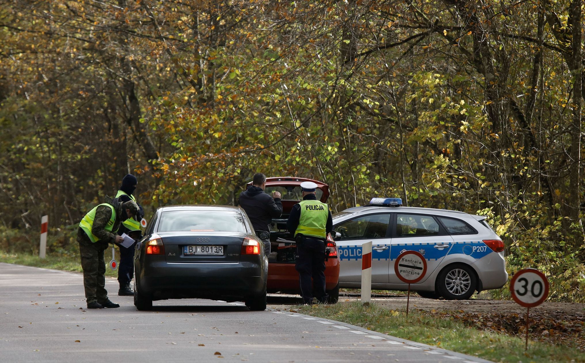 polsko bělorusko hranice migrace