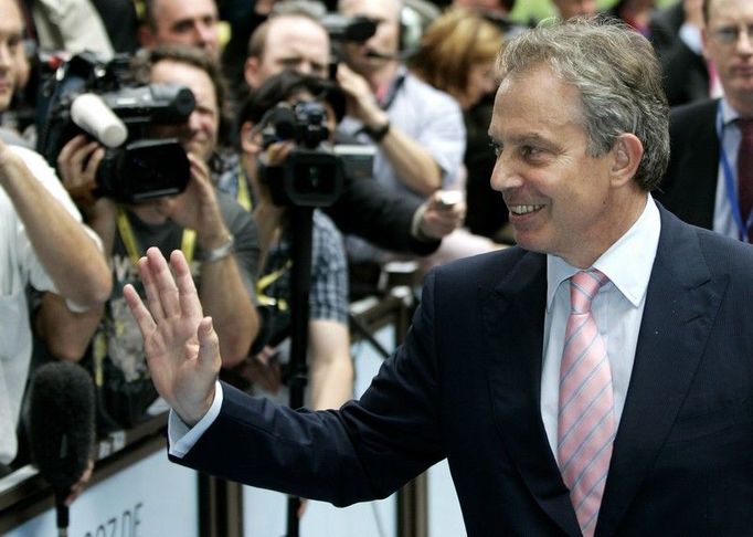 Britský premiér Tony Blair se přijel do Bruselu s vrcholnou politikou rozloučit.