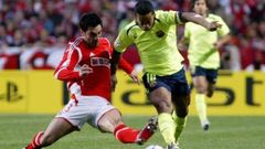 Benfica - Barcelona: Rocha a Ronaldinho