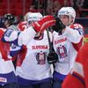 Hokej, MS 2013, Česko - Slovinsko: radost Slovinců z gólu