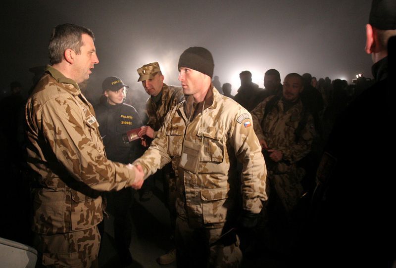 Odlet vojáků z Přerova do Afghánistánu