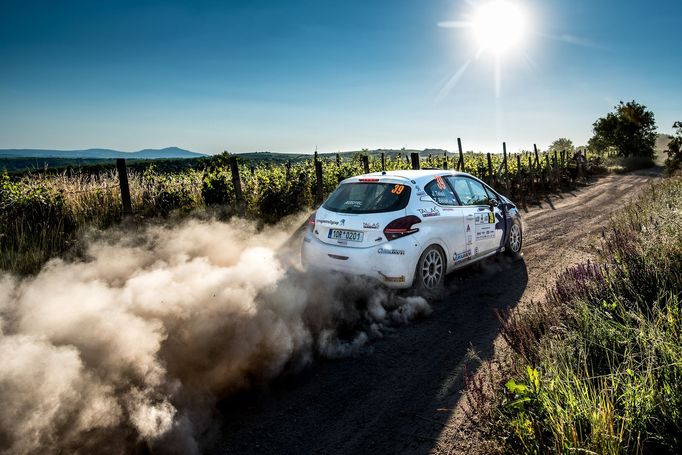 Jan Talaš ml. , Peugeot 208 R2 na trati Rallye Hustopeče 2021