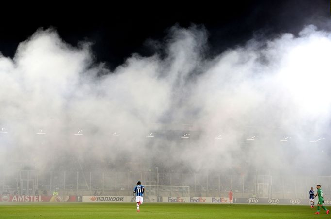 fotbal, Evropská liga 2019/2020, play off, Razgrad - Inter Milán