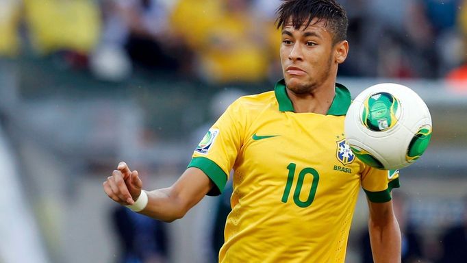 Neymar na Konfederačním poháru 2013