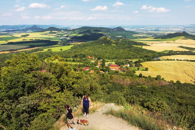 Zlatá stezka zemí hradů - České středohoří