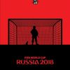 Plakáty odsuzující MS ve fotbale v Rusku