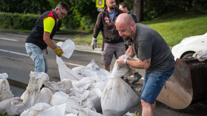 Český Krumlov a Týn nad Vltavou zasáhla blesková povodeň. Škody jsou v milionech