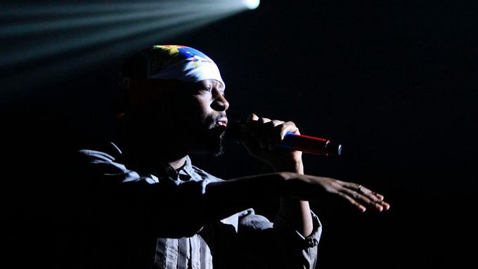 Rodák z Haiti, hudebník Wyclef Jean, na festivalu Antilliaanse Feesten. Snímek ze srpna 2010.