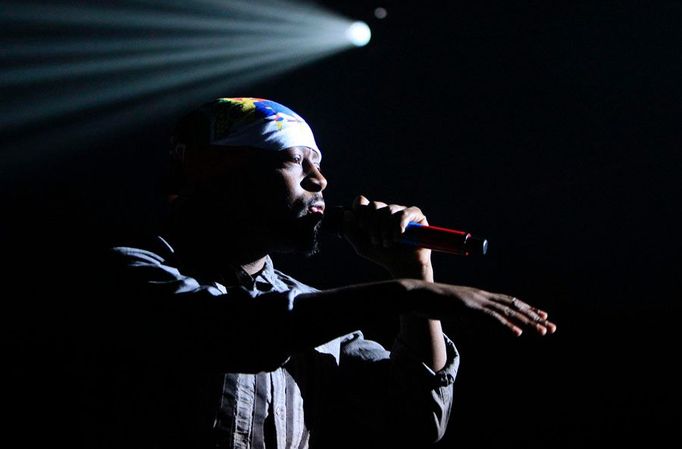 Rodák z Haiti, hudebník Wyclef Jean, na festivalu Antilliaanse Feesten. Snímek ze srpna 2010.