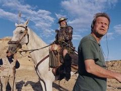 Terry Gilliam a Jean Rochefort při prvním natáčení