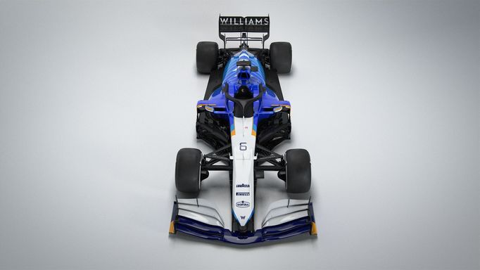 Nový monopost F1 Williams FW43B pro sezonu 2021