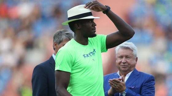 Usain Bolt ve své poslední závodní sezoně nevynechal ani svou oblíbenou Zlatou tretru.