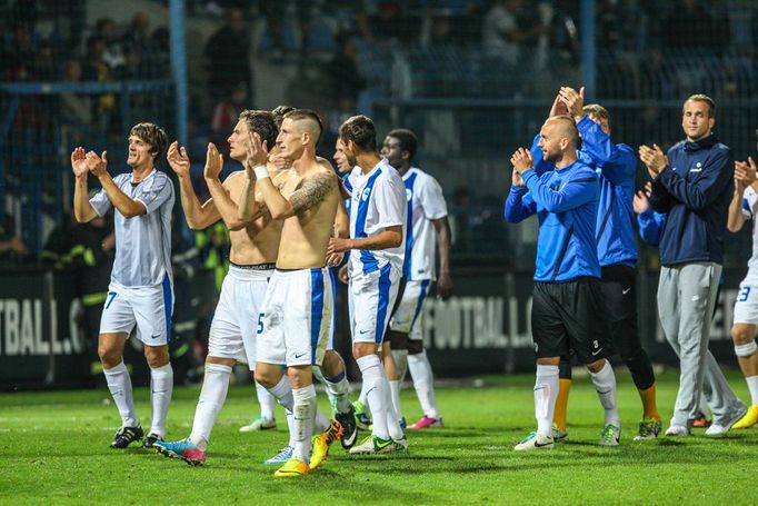 Fotbal, EL, Liberec - Udine: radost Liberce