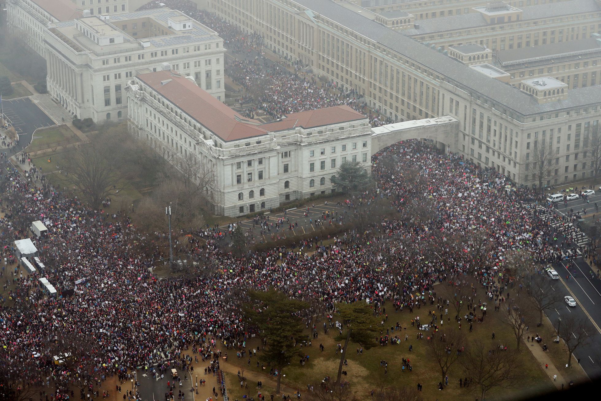 Pochod žen ve Washingtonu, 21. ledna 2017