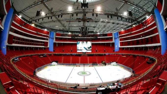 Globe Aréna ve Stockholmu je připravena. Mistrovství světa v hokeji začíná v pátek.
