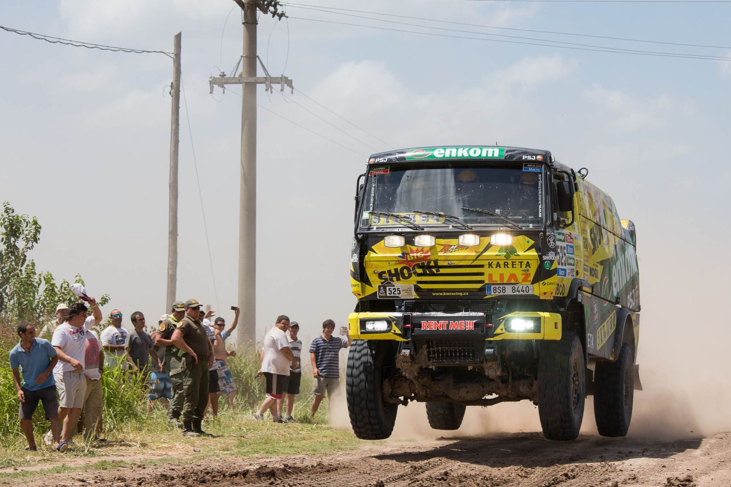 Rallye Dakar 2015, 1. etapa: Martin Macík mladší, Liaz