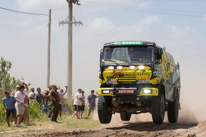 Rallye Dakar 2015, 1. etapa: Martin Macík mladší, Liaz