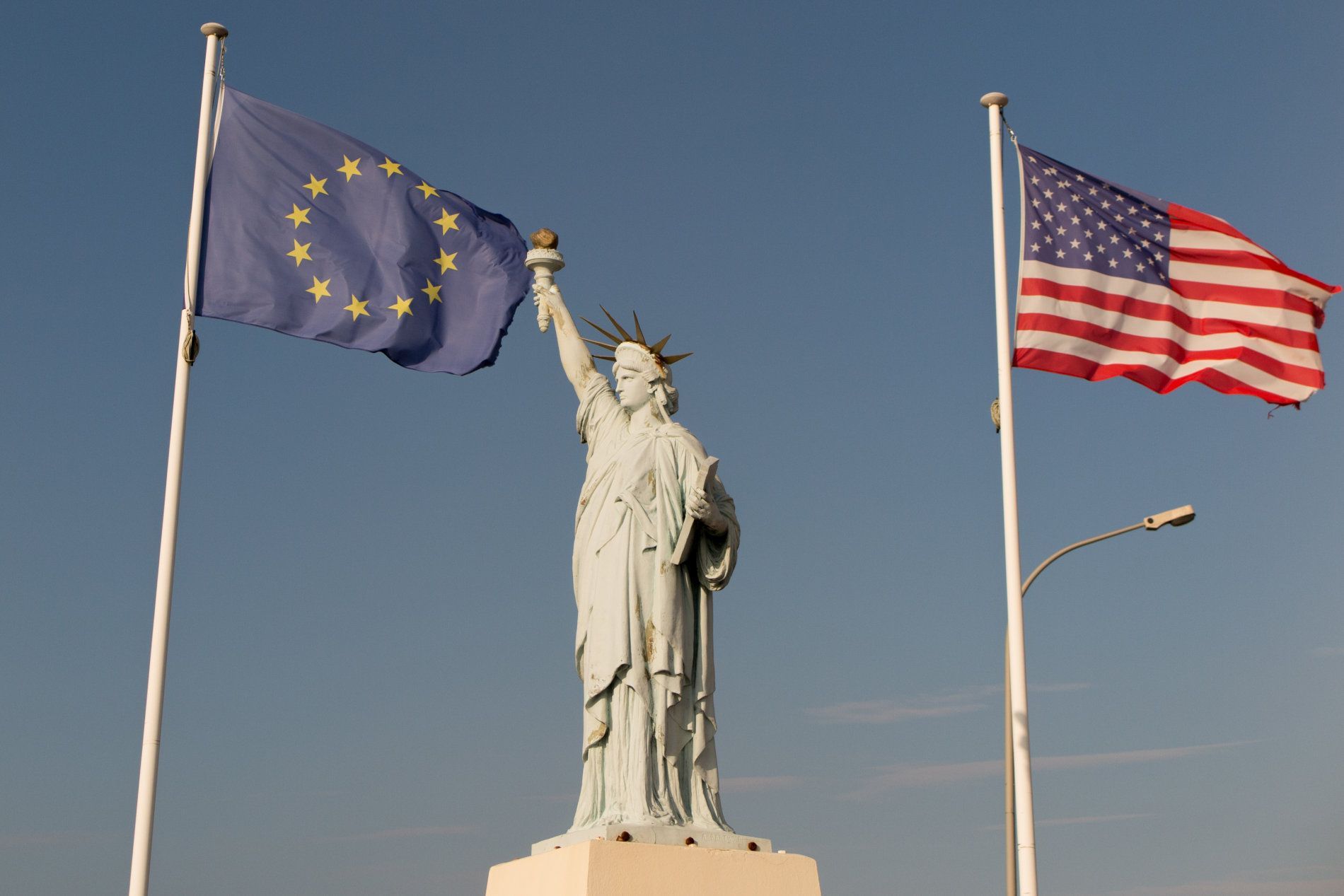 usa eu evropská unie socha svobody