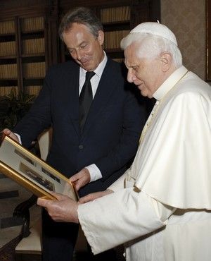 Blair a papež