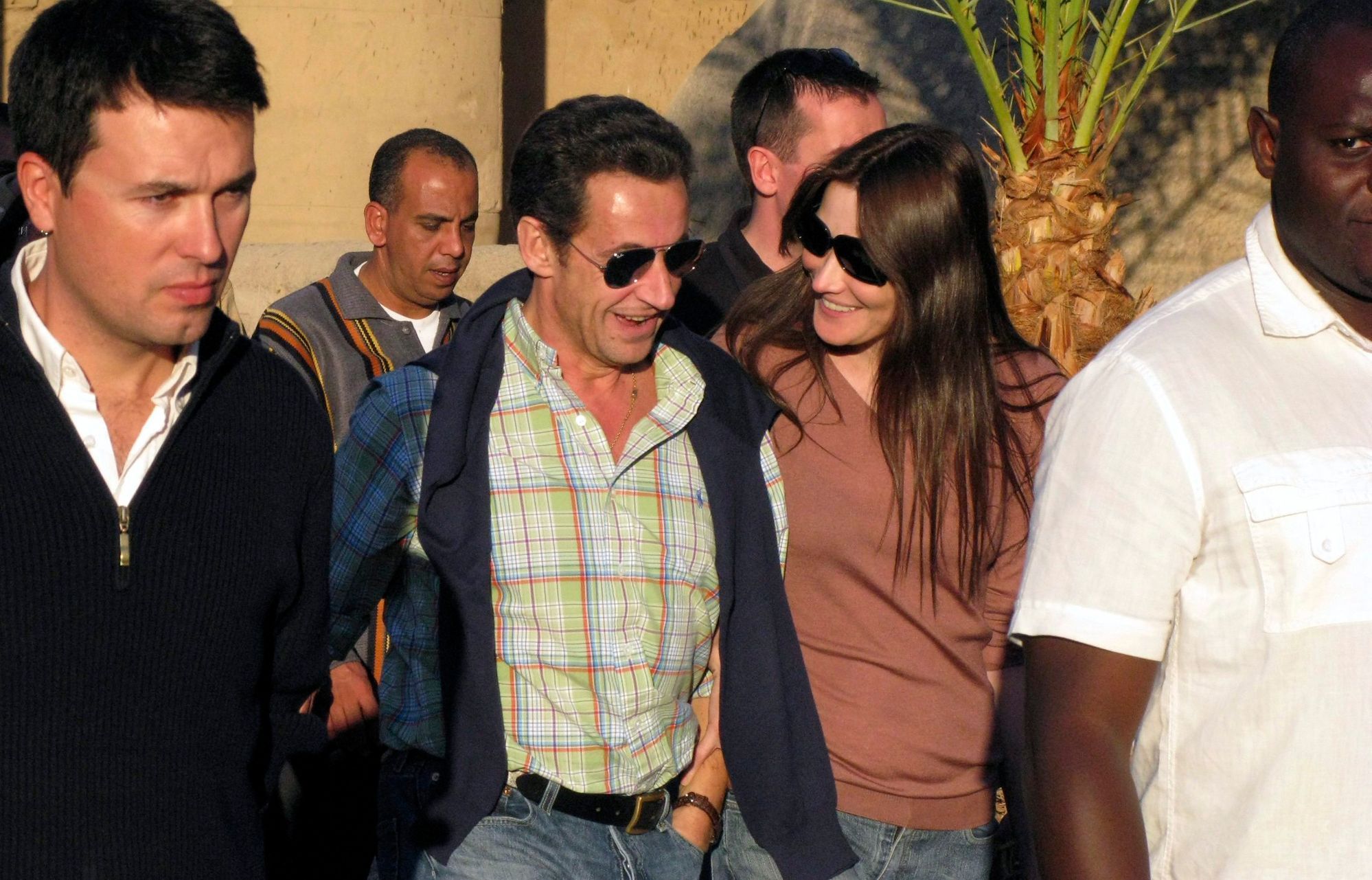 Sarkozy na výletě s přítelkyní