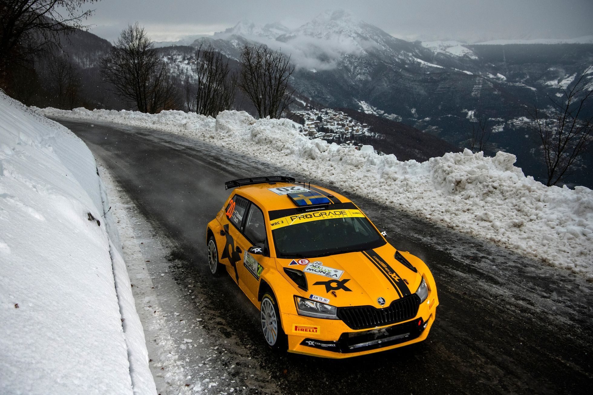 Rallye Monza 2020: Pontus Tidemand, Škoda Fabia Rally2 evo