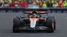 Oscar Piastri, McLaren v kvalifikaci na VC Británie F1 2025