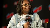 Americká herečka Whoopi Goldbergová.