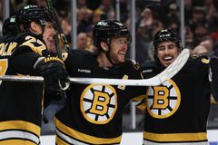 Pastrňák znovu mezi hvězdami. K výhře Bostonu přispěl dalším gólem a nahrávkou