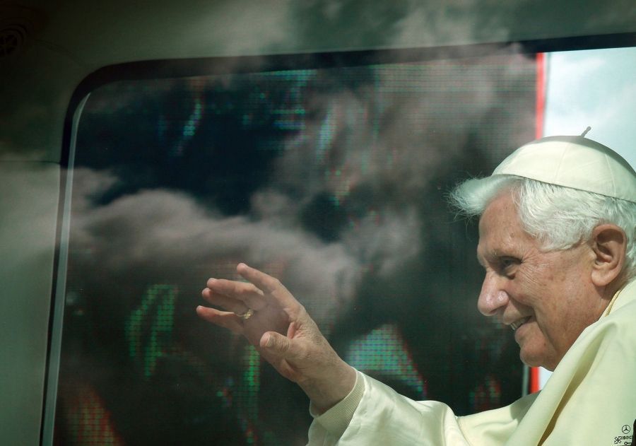 Papež Benedikt XVI. na návštěvě Velké Británii
