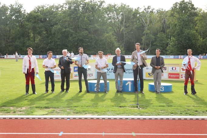 Slavnostní otevření zrekonstruovaného stadionu v Hodoníně (2022)