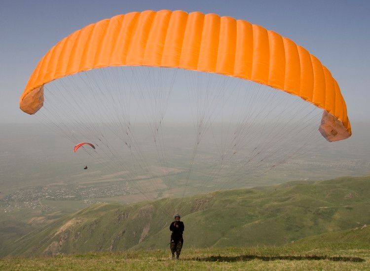 Paragliding, ilustrační foto
