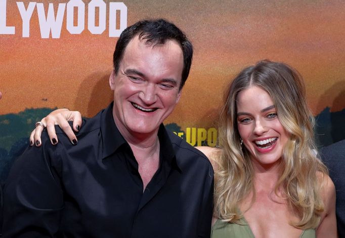 Quentin Tarantino a Margot Robbieová.