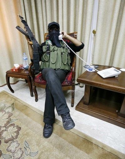 Hamás v prezidentském paláci