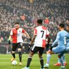 Orkun Kokcu v prvním čtvrtfinále Evropské konferenční ligy Feyenoord - Slavia
