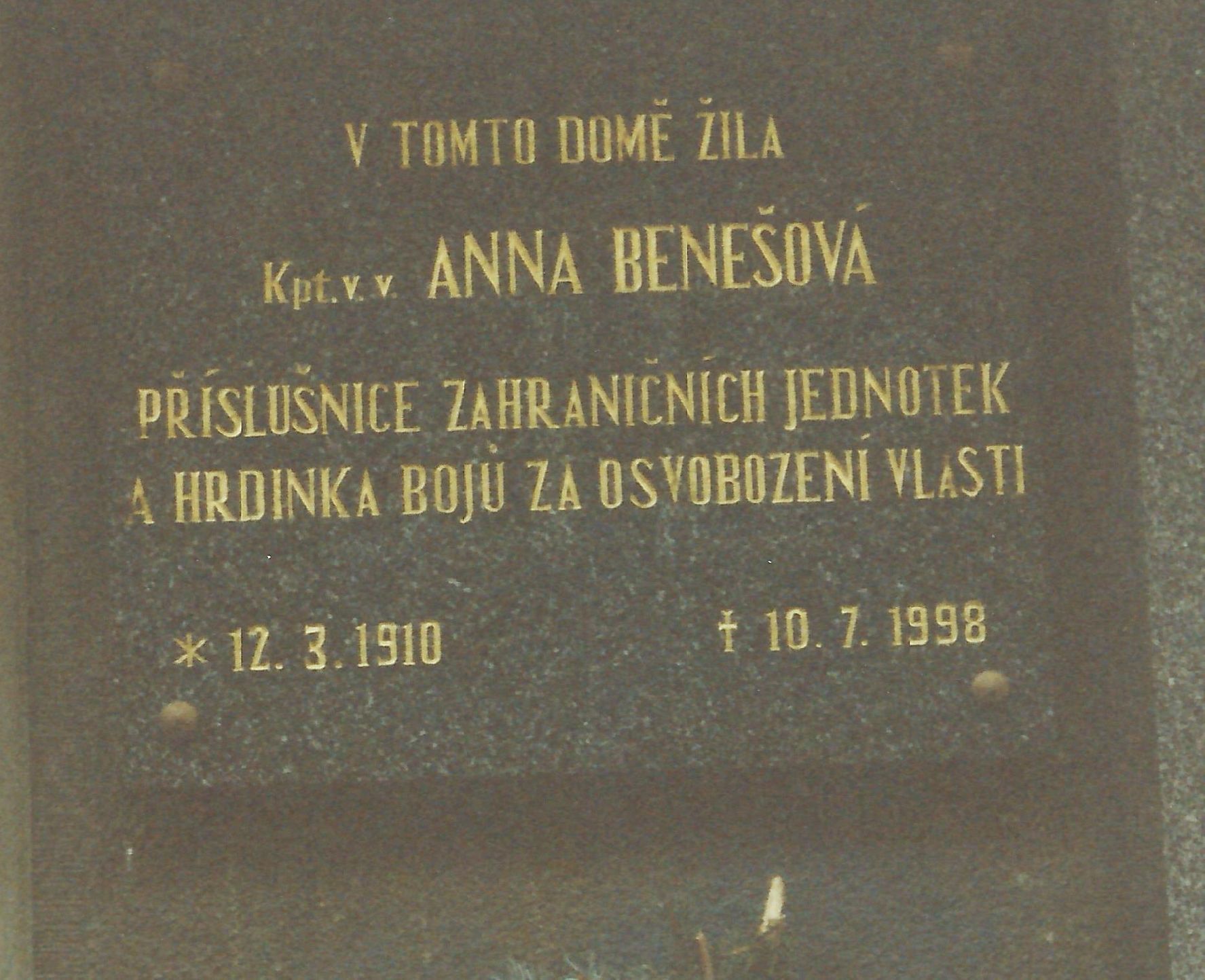 Anna Benešová