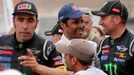 Dakar 2014: Nani Roma, Násil Attíja, Stéphane Peterhansel (všichni Mini)