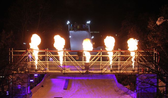 Olympijský park.na Letné - slavnostní zahájení