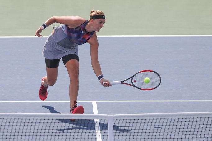 Petra Kvitová v 1. kole US Open proti Jankovičové