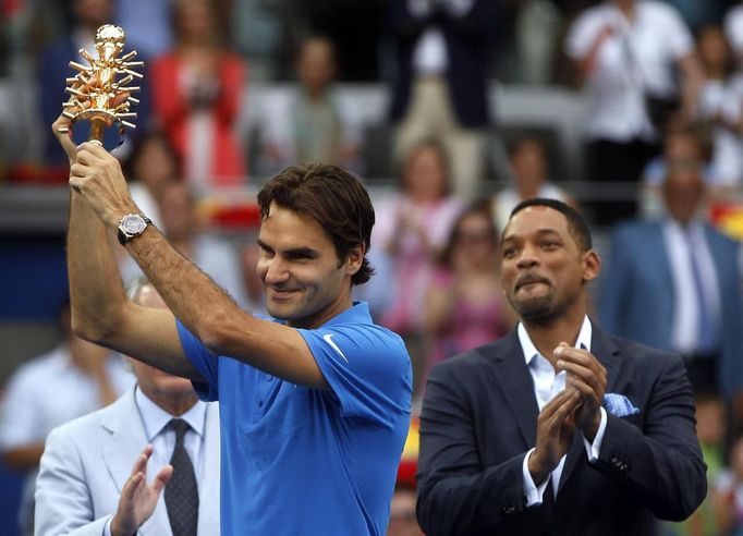 Federer - Berdych, finále v Madridu