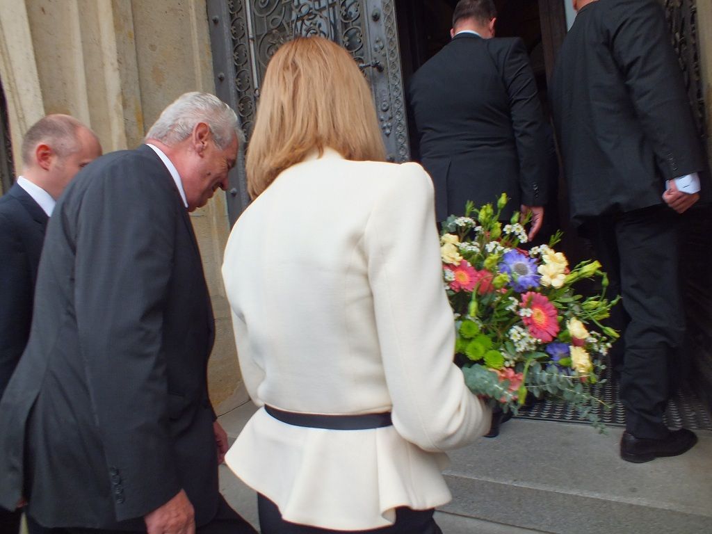 Návštěva Miloše Zemana v Brně