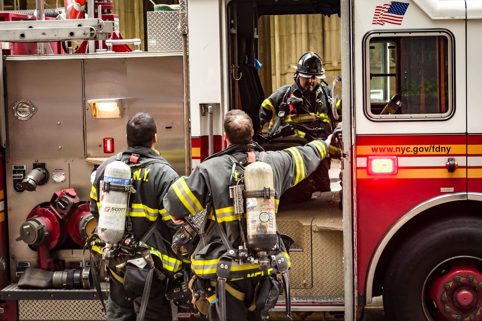 Ilustrační fotografie, hasiči, USA, 2018