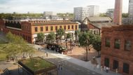 Developery areál zaujal především svou polohou. Papírna ve čtvrti Slovany totiž stojí na místě, které kombinuje vše, co moderní městské bydlení potřebuje - klid, přírodu i blízkost centra.