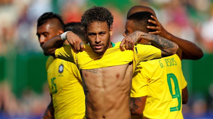 Neymar se po zranění trefil v přípravných zápasech proti Chorvatsku i Rakousku.