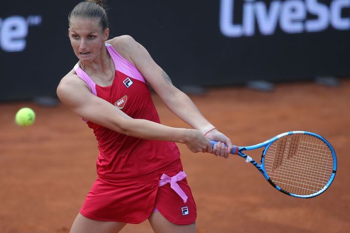 Karolína Plíšková na turnaji LiveScore Cup 2020