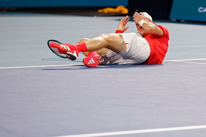 Jakub Menšík - Novak Djokovič, finále Miami 2025